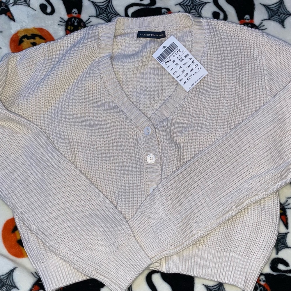 Brandy Melville Cropped Cardigan